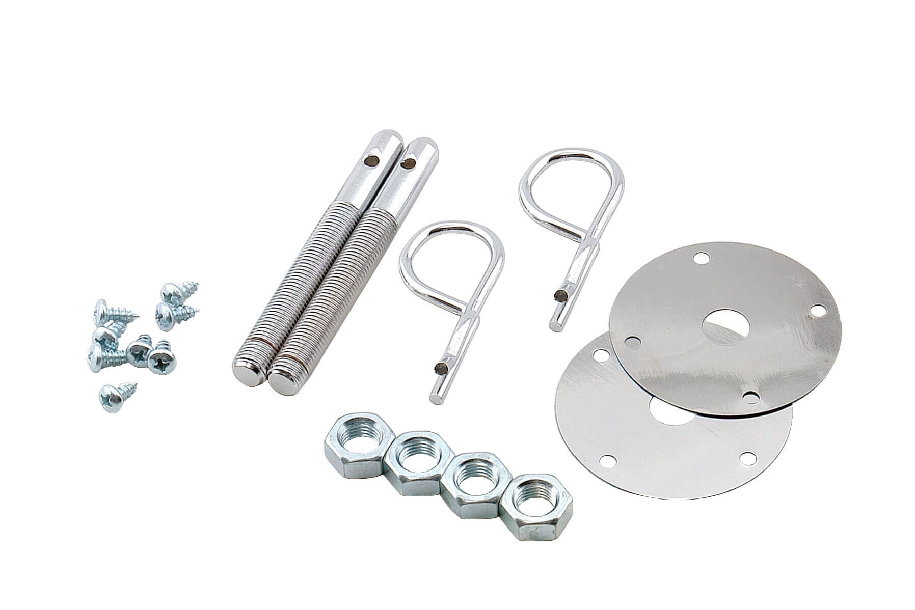 Mr. Gasket 1016 Hood Pins Kit - 7/16" - Safety Pins