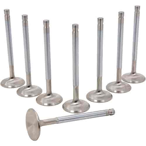 Manley 10717-8 Street Flo Valves, Chevy 1.725" Dia. 5.350" Length
