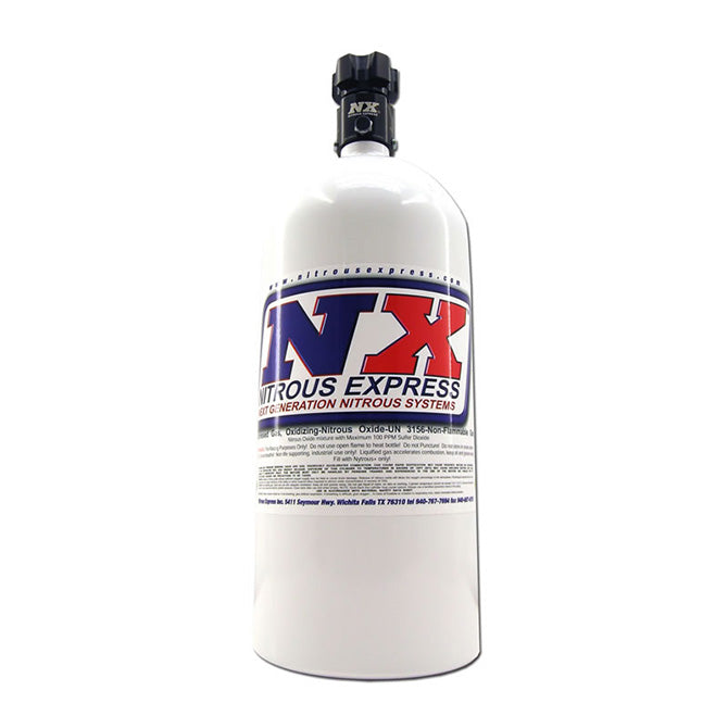 Nitrous Express 11100 Nitrous Bottle with Standard L45 Valve - 10 lbs.