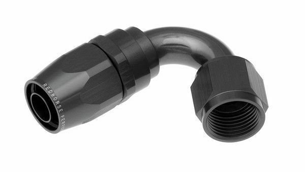 Redhorse Performance 1120-12-2 -12 120 degree female aluminum hose end