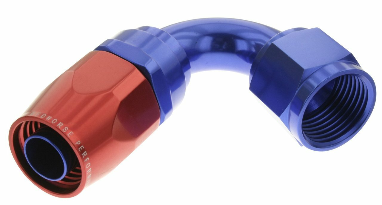 Redhorse Performance 1120-10-1 -10 120 degree female aluminum hose end