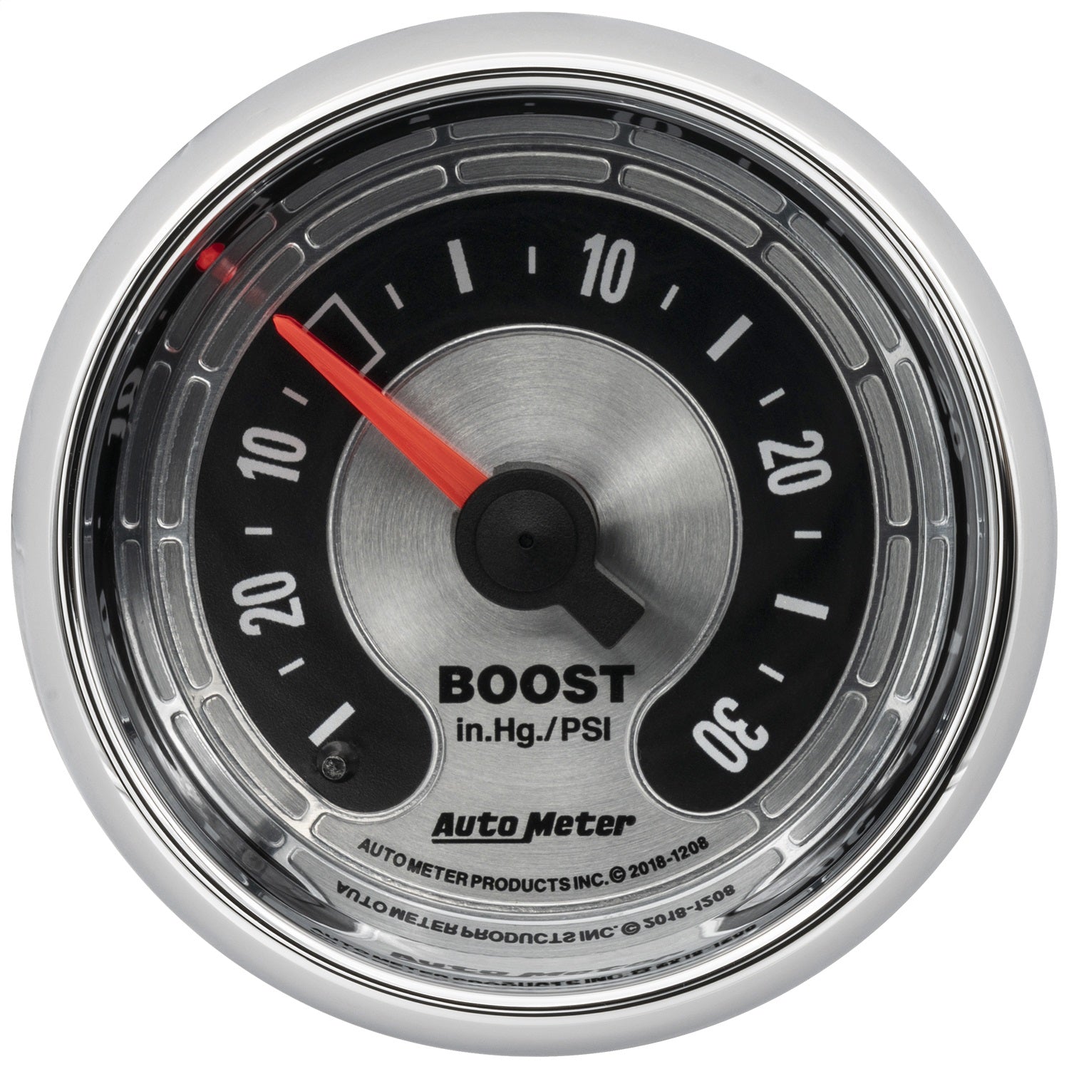 2-1/16" BOOST/VACUUM, 30 IN HG/30 PSI, AMERICAN MUSCLE