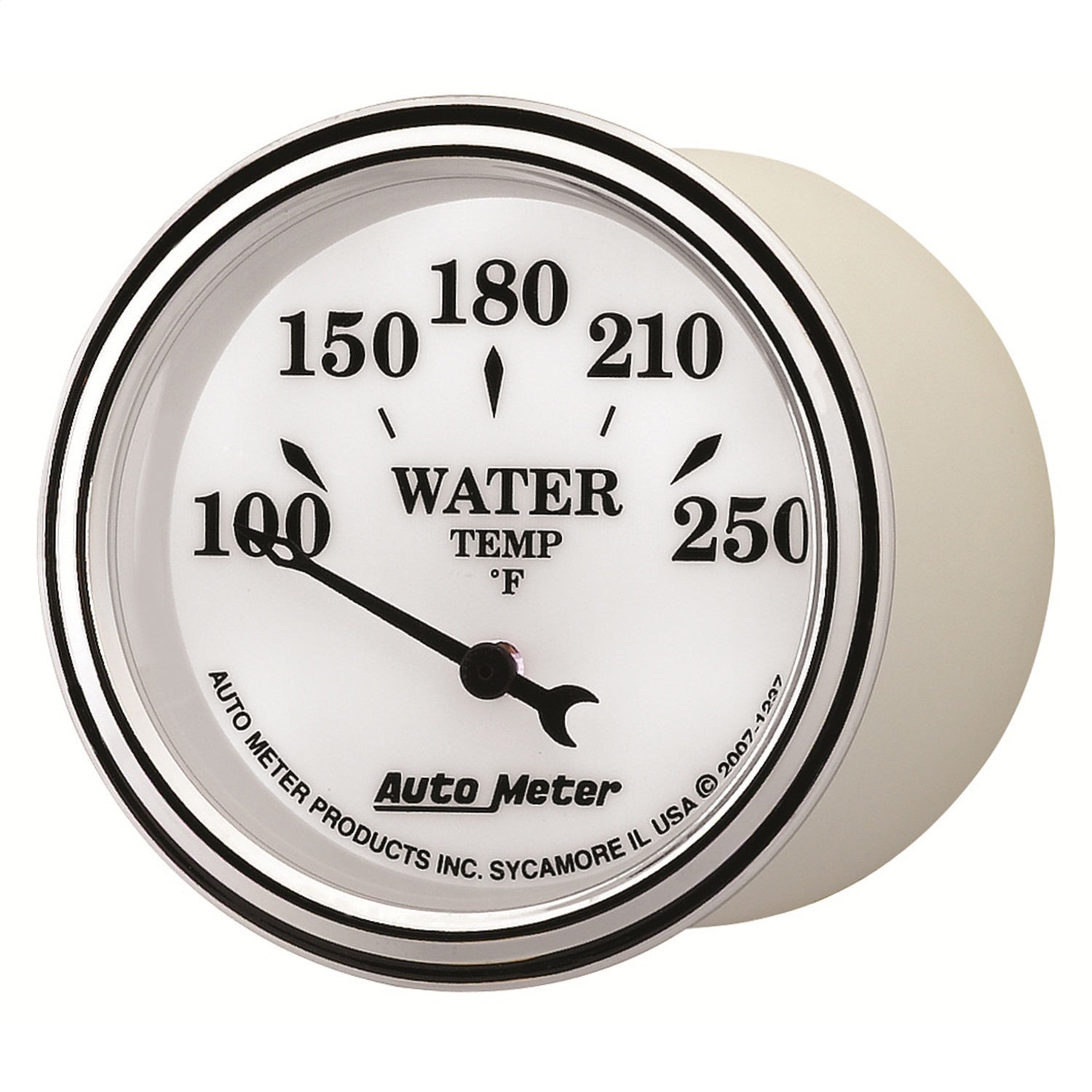 2-1/16" WATER TEMPERATURE, 100-250 °F, OLD-TYME WHITE II