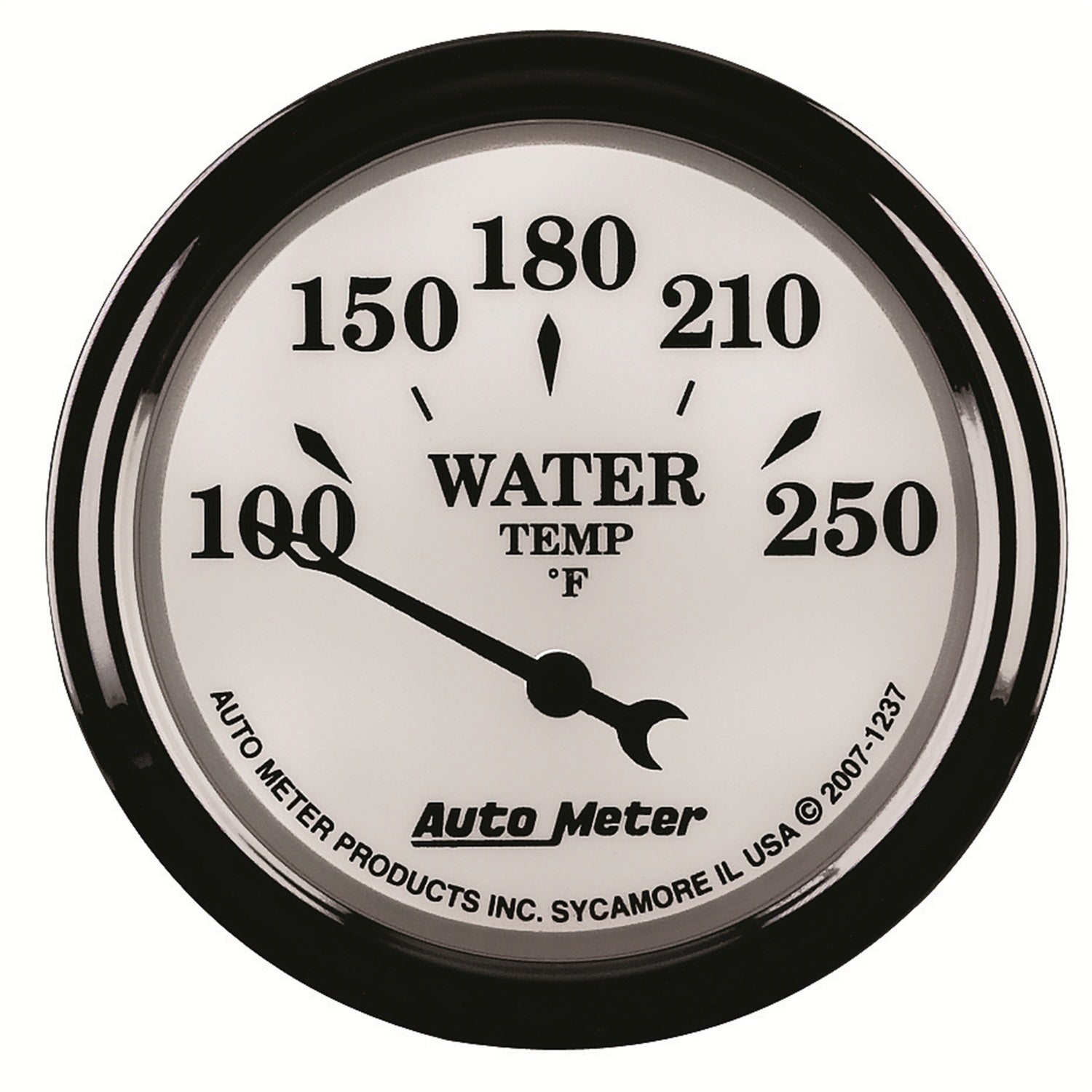 2-1/16" WATER TEMPERATURE, 100-250 °F, OLD-TYME WHITE II