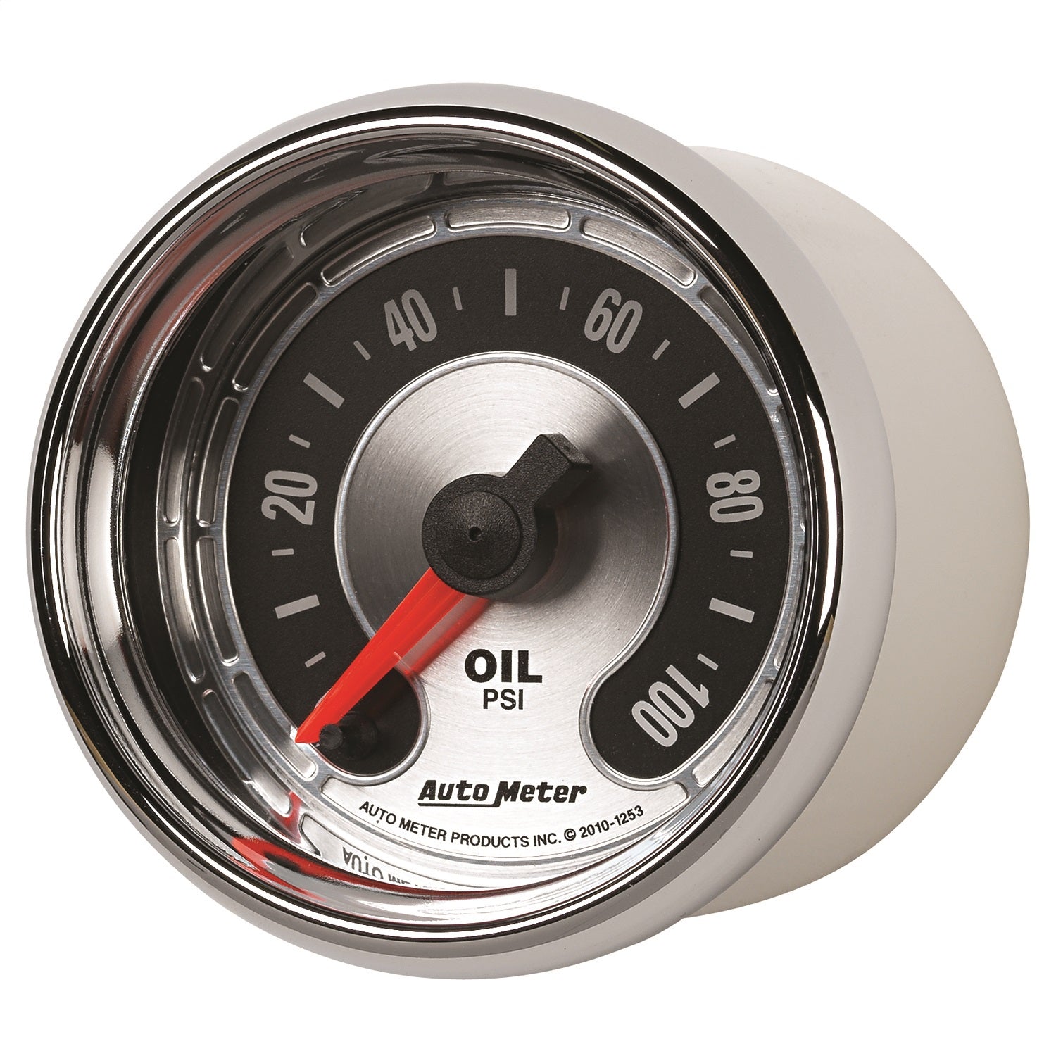 2-1/16" OIL PRESSURE, 0-100 PSI, AMERICAN MUSCLE