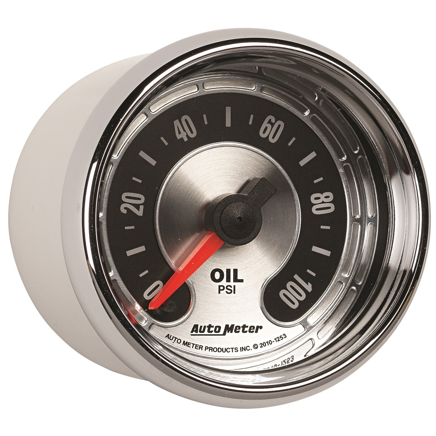 2-1/16" OIL PRESSURE, 0-100 PSI, AMERICAN MUSCLE