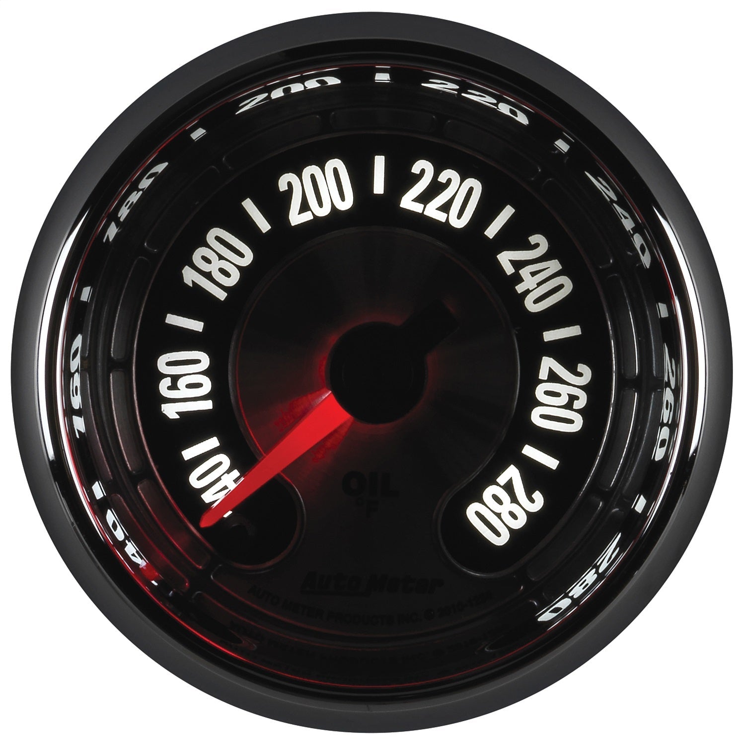 2-1/16" OIL PRESSURE, 140-280 °F, AMERICAN MUSCLE