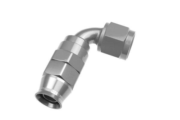 Redhorse Performance 1290-06-5 -06 AN 90 Degree PTFE reusable Hose End - Clear