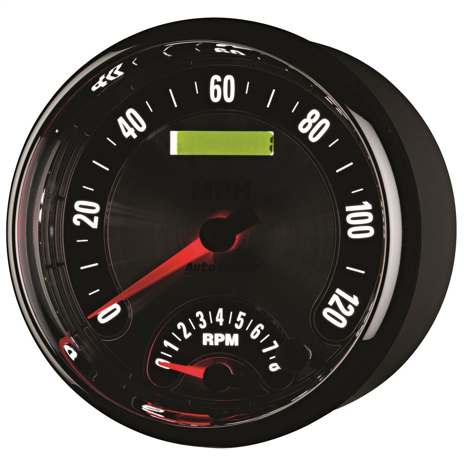 5" TACHOMETER/SPEEDOMETER COMBO, 8K RPM/120 MPH, AMERICAN MUSCLE