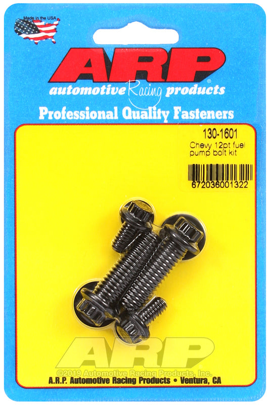 ARP 130-1601 Chevy 12PT Fuel Pump Bolt Kit