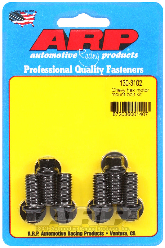 ARP 130-3102 Chevy Hex Motor Mount Bolt Kit