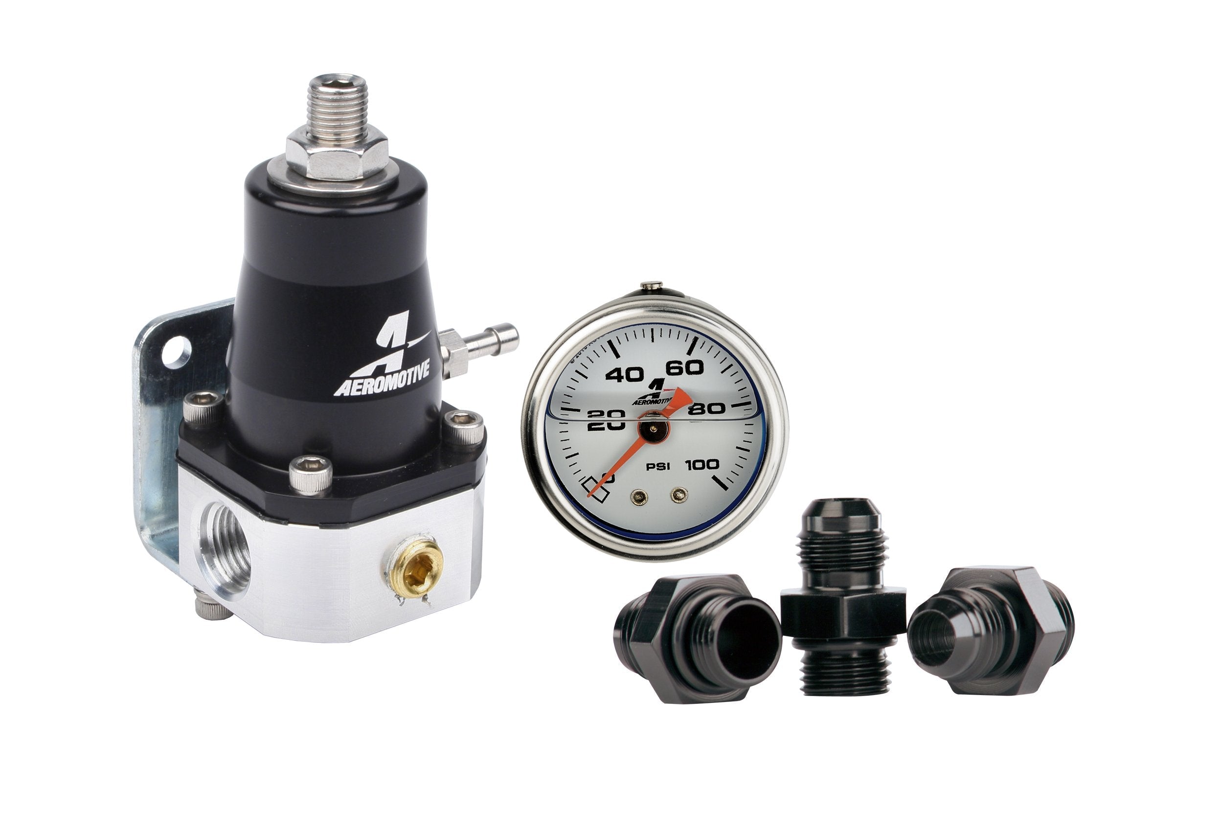Aeromotive 13130 Compact EFI Regulator and Fitting Kit