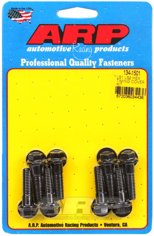 ARP 134-1501 LS1 LS2 Hex Timing Cover Bolt Kit