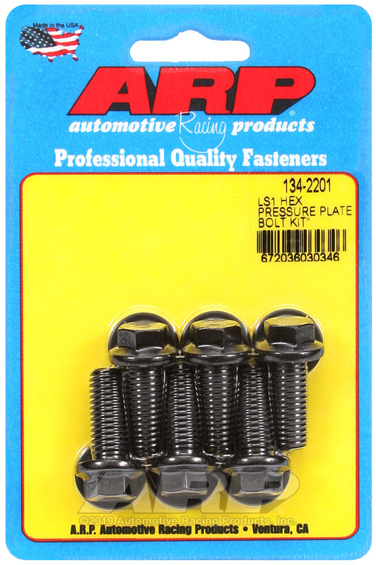 ARP 134-2201 SBC LS1 Hex Pressure Plate Bolt Kit
