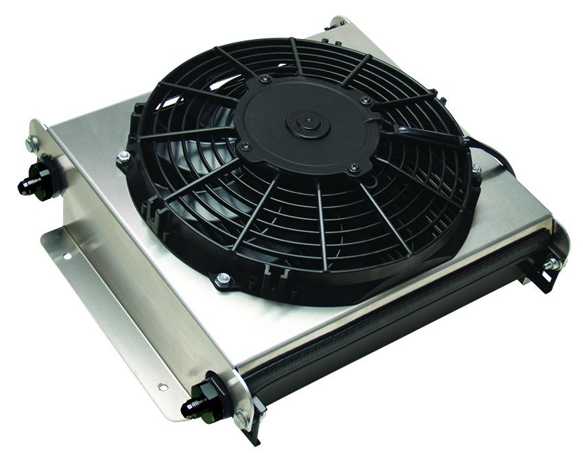 Derale 13870 40 Row Hyper-Cool Extreme Remote Cooler, -6AN