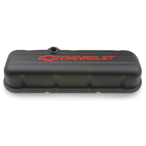 Proform 141-811 Big Block Chevy 396-454 Valve Covers, Black Crinkle - Tall