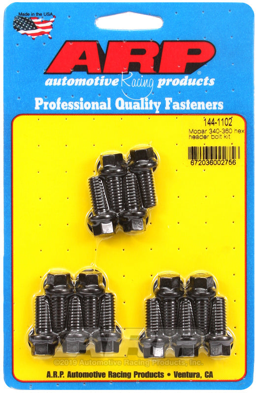 ARP 144-1102 Mopar 340-360 Hex Header Bolt Kit