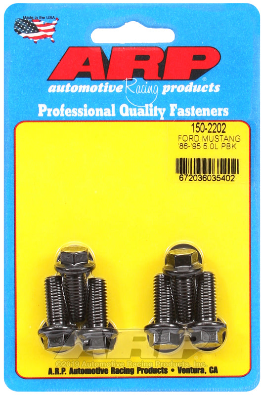 ARP 150-2202 Ford Mustang '86-'95 Pressure Plate Bolt Kit