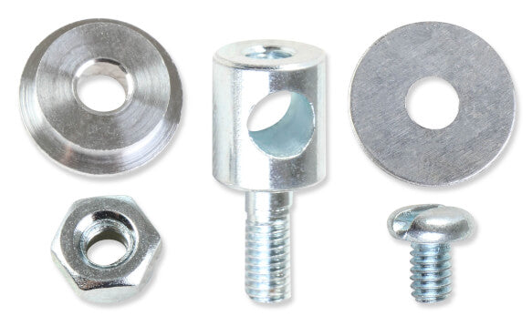 Mr. Gasket 1512 Carburetor Linkage Bushing Pivot - Aluminum/Steel
