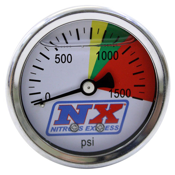 Nitrous Express 15508 Flo-Thru Nitrous Pressure Gauge