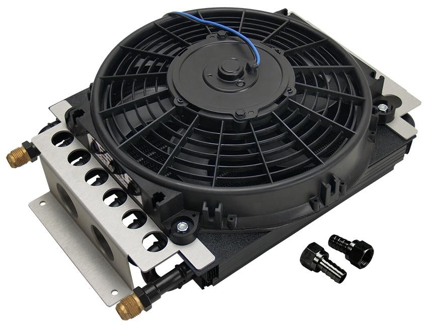 Derale 15800 16 Pass Electra-Cool Remote Cooler, -8AN Inlets