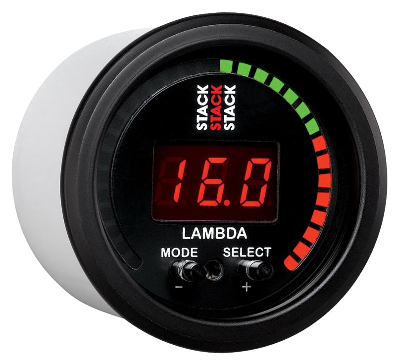 WIDEBAND AIR-FUEL RATIO (LAMBDA), PRO-CONTROL, 52MM, BLK