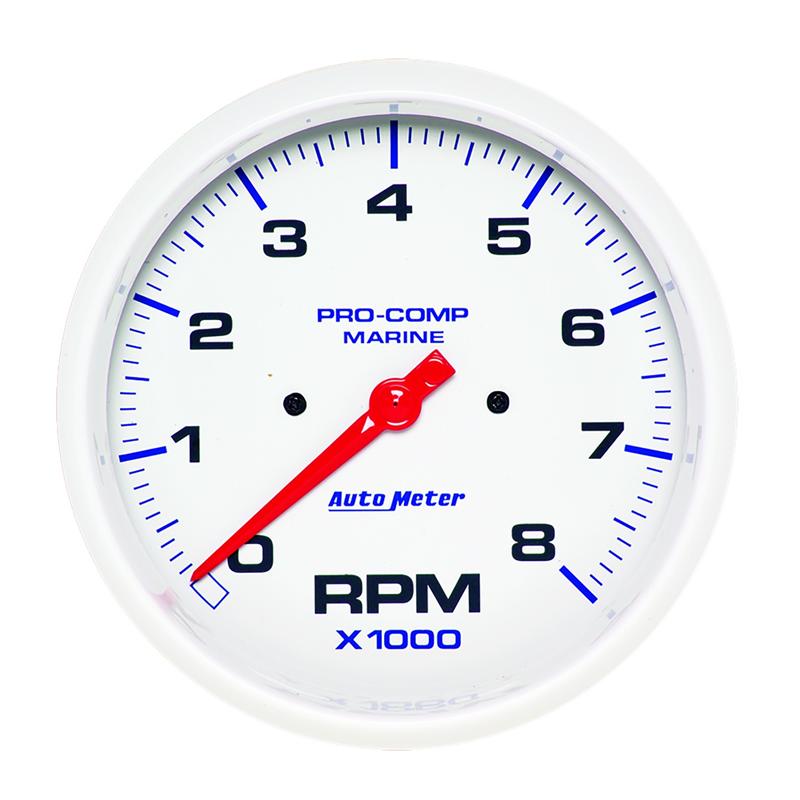 2-1/16" WATER TEMPERATURE, 100-250 °F, MARINE WHITE