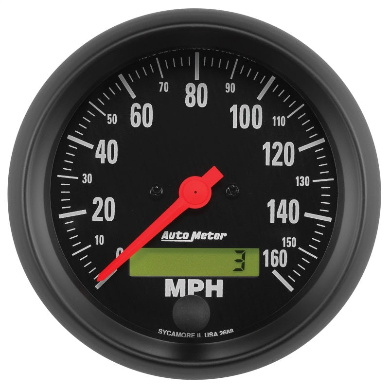 3-3/8" SPEEDOMETER, 0-160 MPH, Z-SERIES