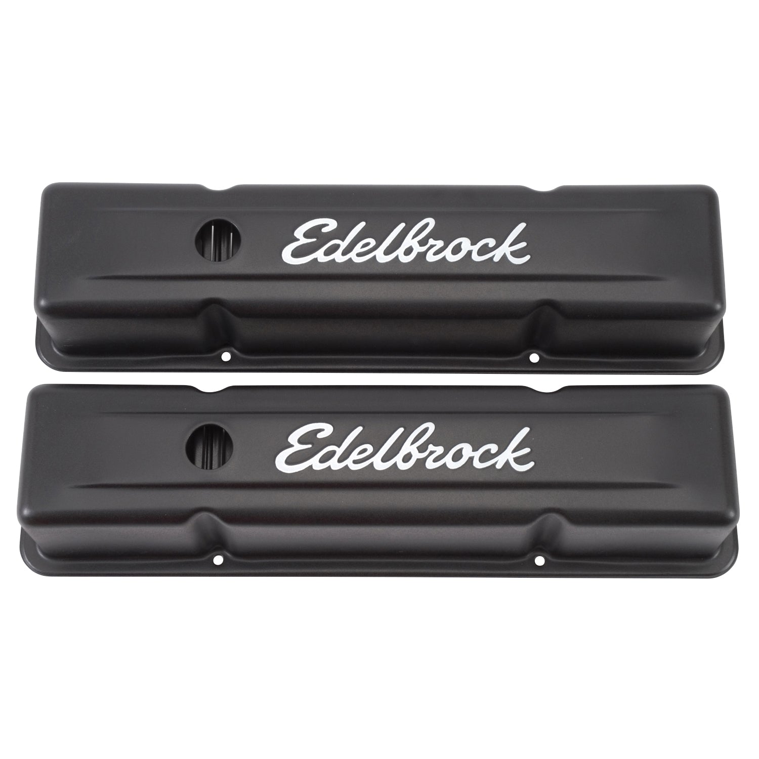 Edelbrock 4643 Signature Series Valve Covers for Chevrolet 262-400 '59-86