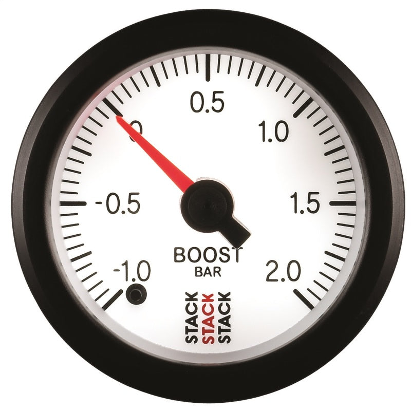 52MM, BOOST PRESS, PRO STEPPER MOTOR, -1 TO +2 BAR,STACK WHT