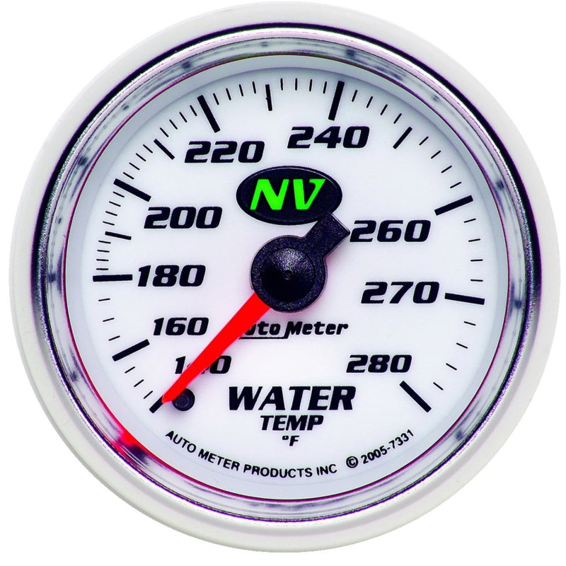 2-1/16" WATER TEMPERATURE, 140-280 °F, NV
