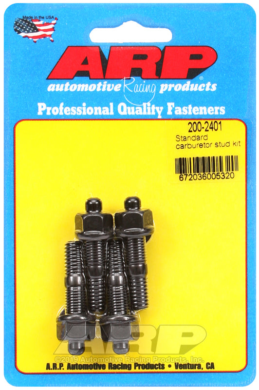 ARP 200-2401 Standard Carburetor Stud Kit 1.700" OAL