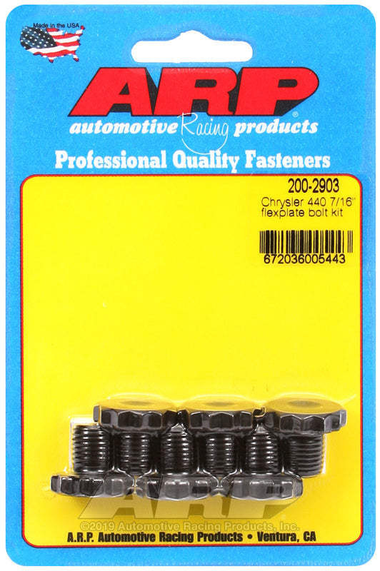 ARP 200-2903 Chrysler 440 7/16" Flexplate Bolt Kit