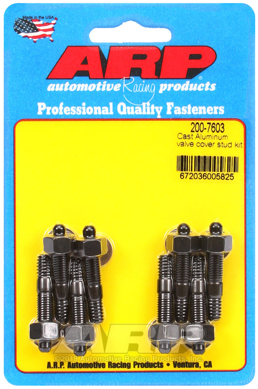 ARP 200-7603 Cast Aluminum Valve Cover Stud Kit