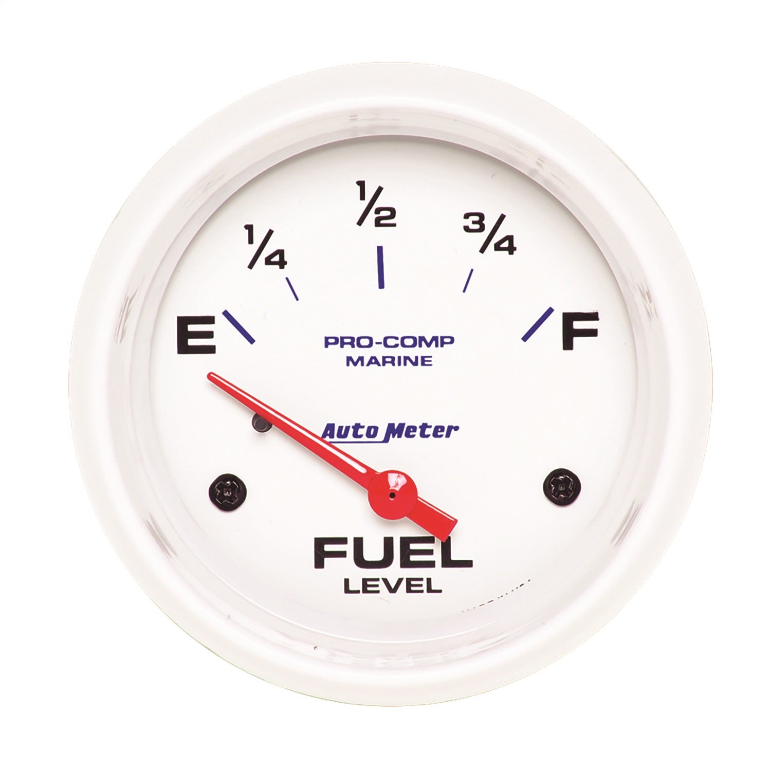 2-5/8" FUEL LEVEL, 240-33 ?, MARINE WHITE