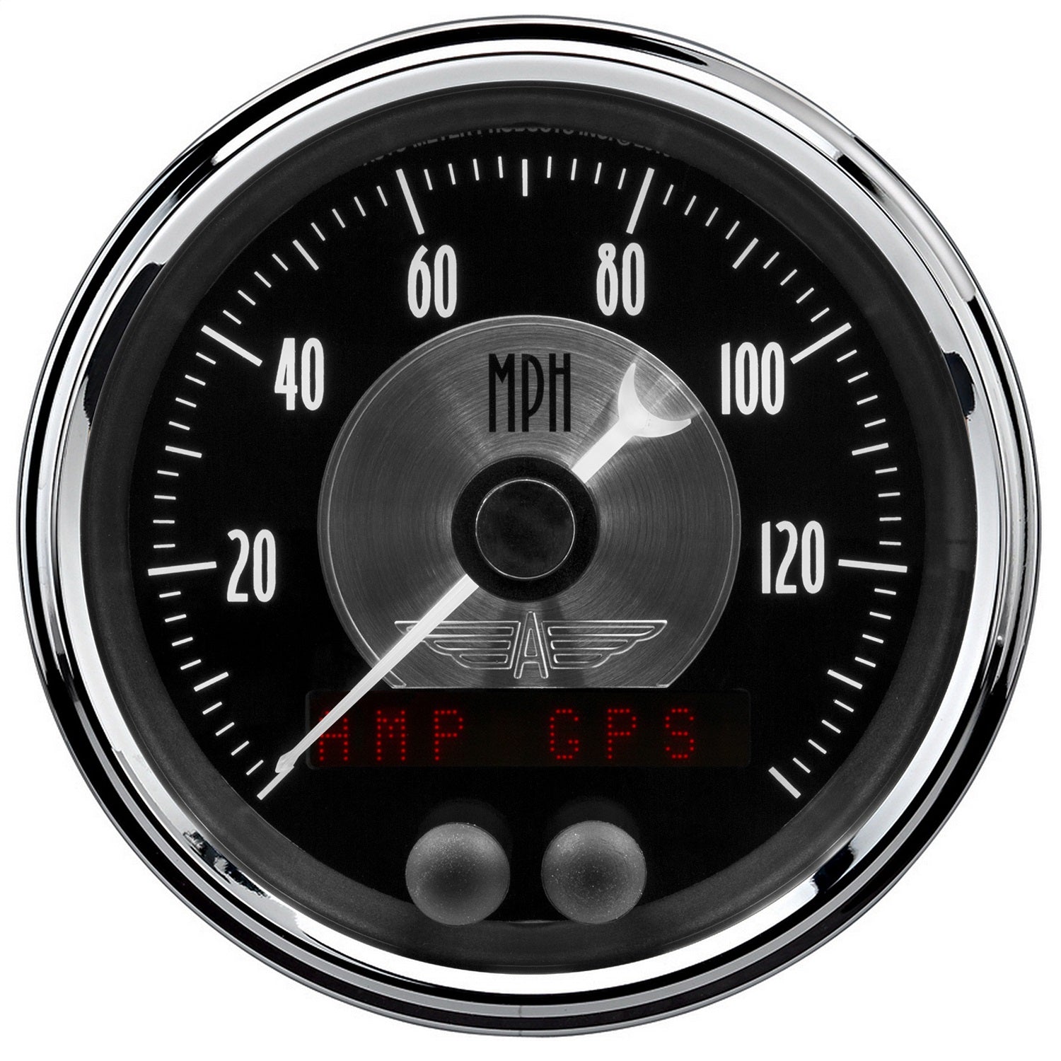 3 3/8", SPEEDOMETER, 140 MPH, GPS, PRESTIGE BLK. DIAMOND