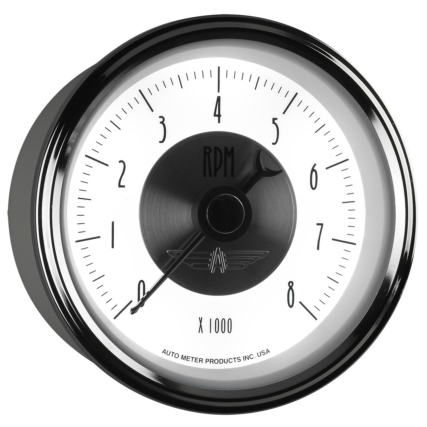 3-3/8" IN-DASH TACHOMETER, 0-8,000 RPM, PRESTIGE PEARL