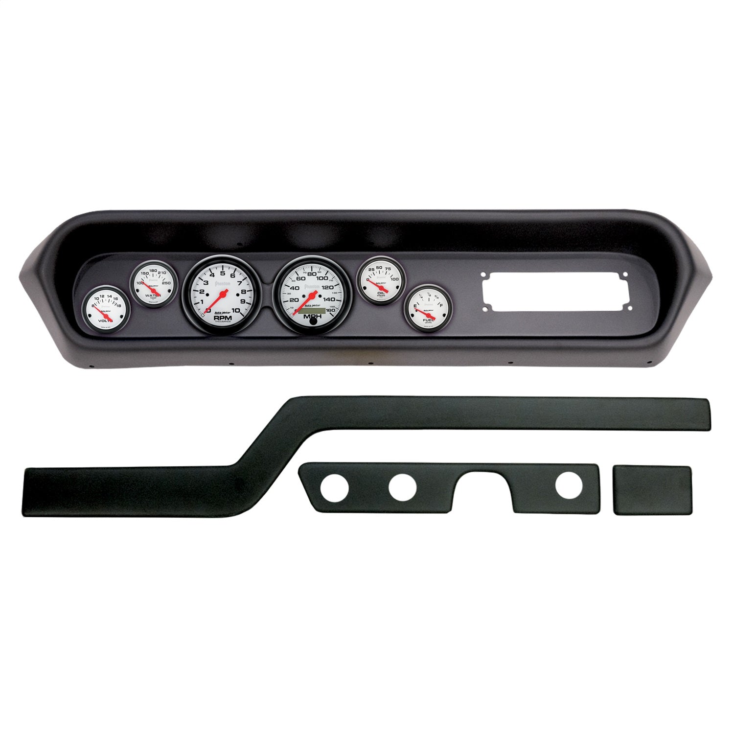 6 GAUGE DIRECT-FIT DASH KIT, PONTIAC GTO/LEMANS 64-65, PHANTOM