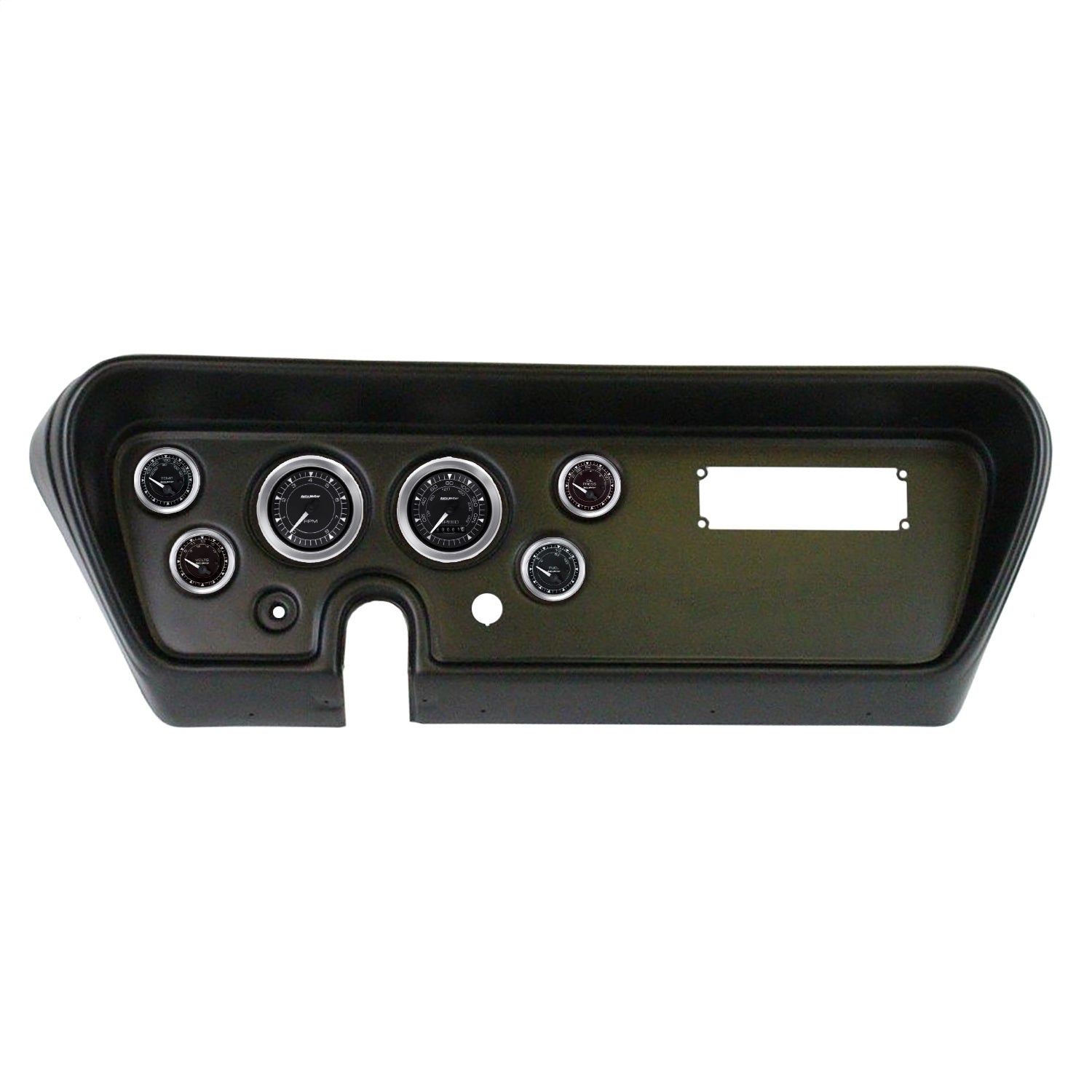 6 GAUGE DIRECT-FIT DASH KIT, PONTIAC GTO 66, CHRONO
