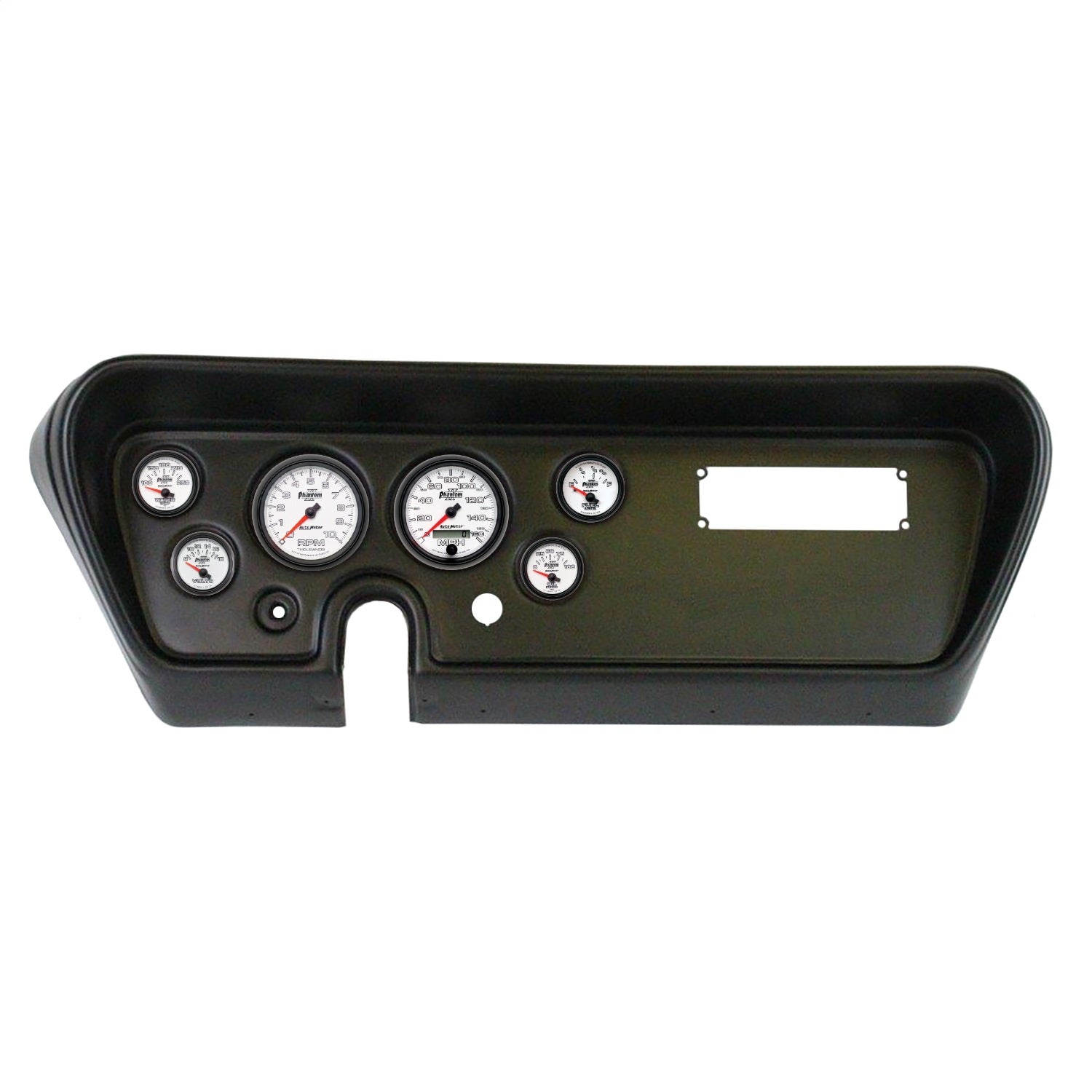 6 GAUGE DIRECT-FIT DASH KIT, PONTIAC GTO 66, PHANTOM II