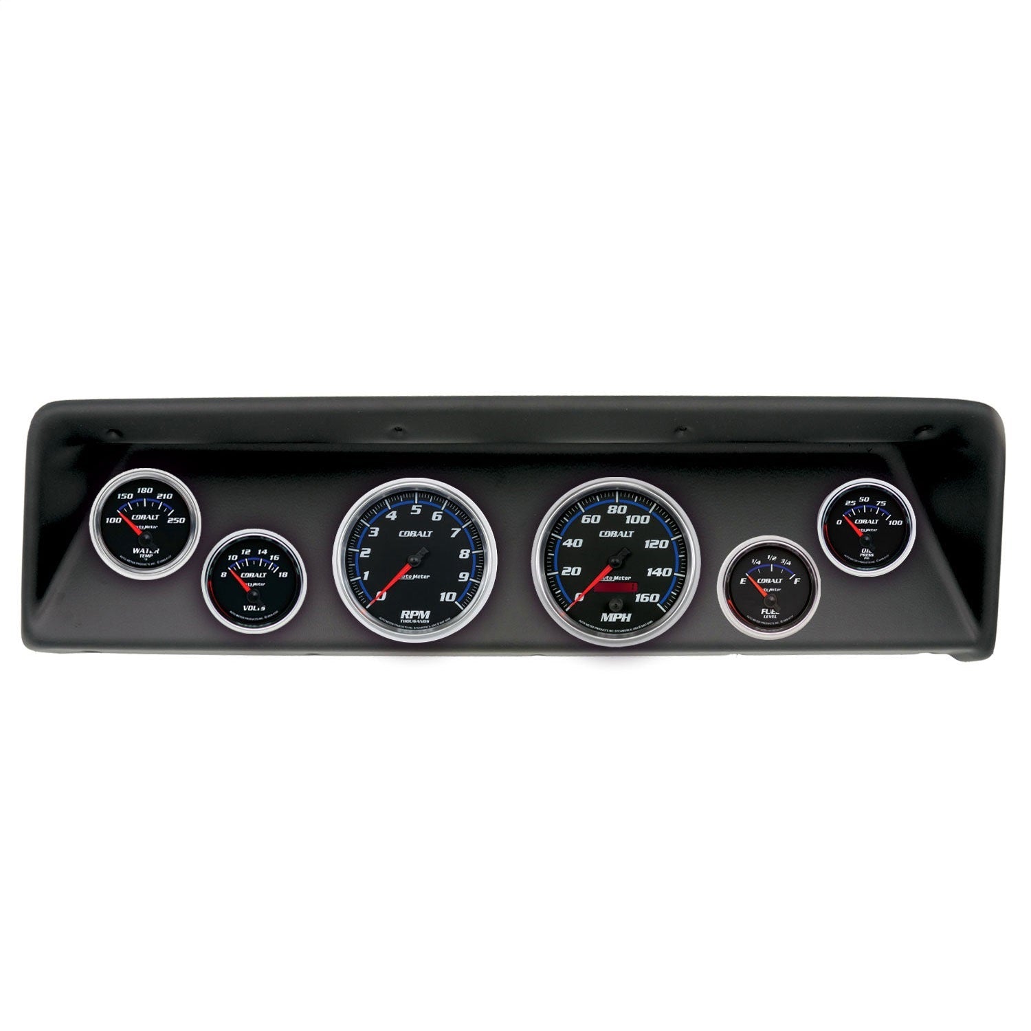 6 GAUGE DIRECT-FIT DASH KIT, CHEVROLET NOVA 66-67, COBALT