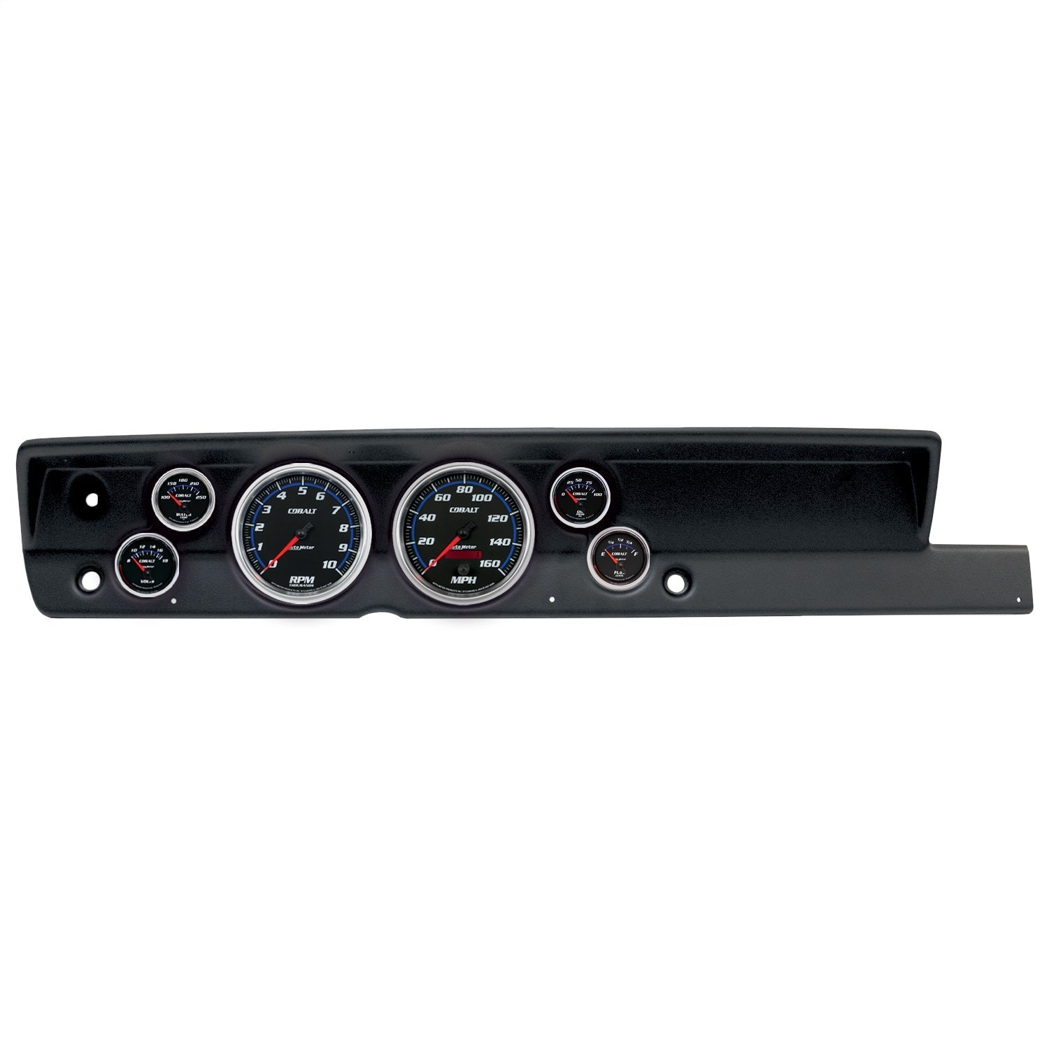 6 GAUGE DIRECT-FIT DASH KIT, PLYMOUTH CUDA 67-69, COBALT