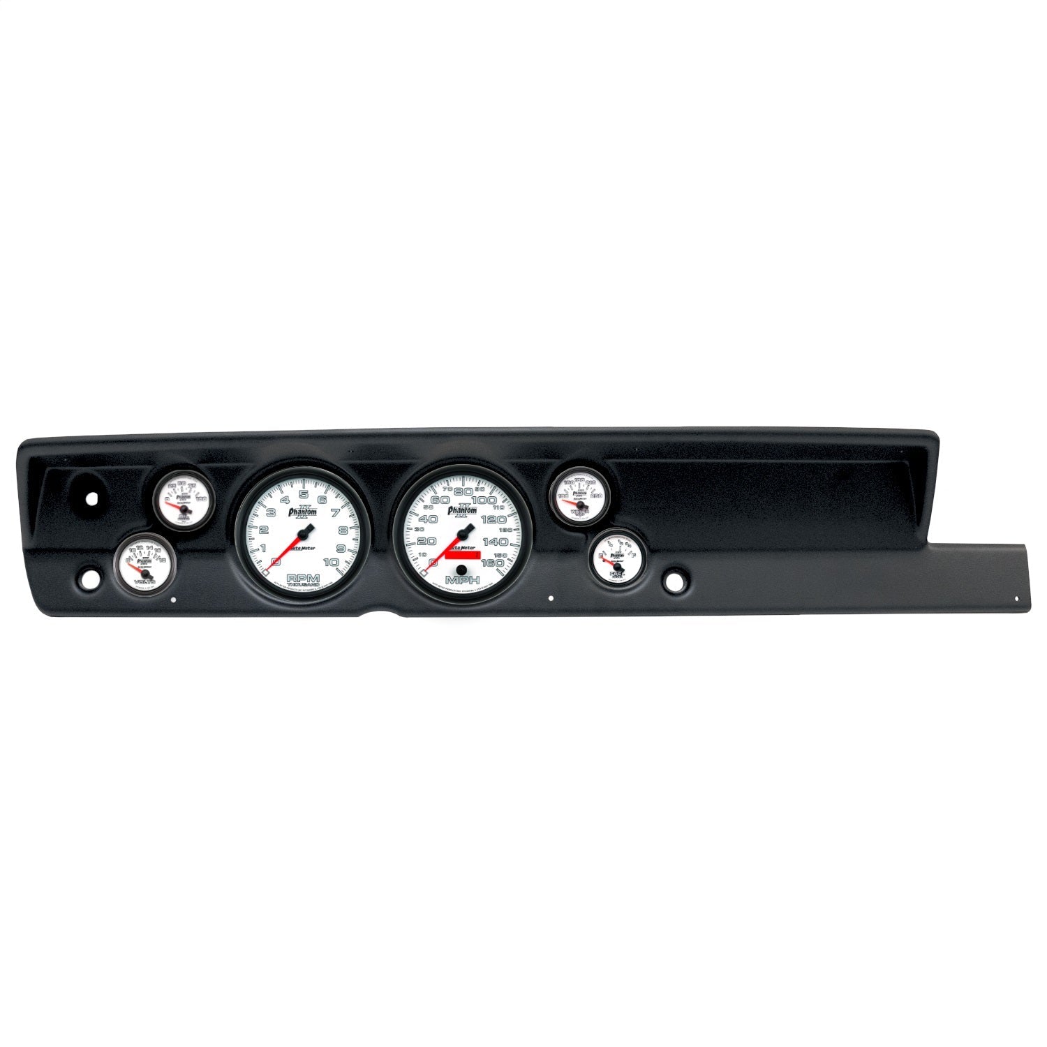 6 GAUGE DIRECT-FIT DASH KIT, PLYMOUTH CUDA 67-69, PHANTOM II