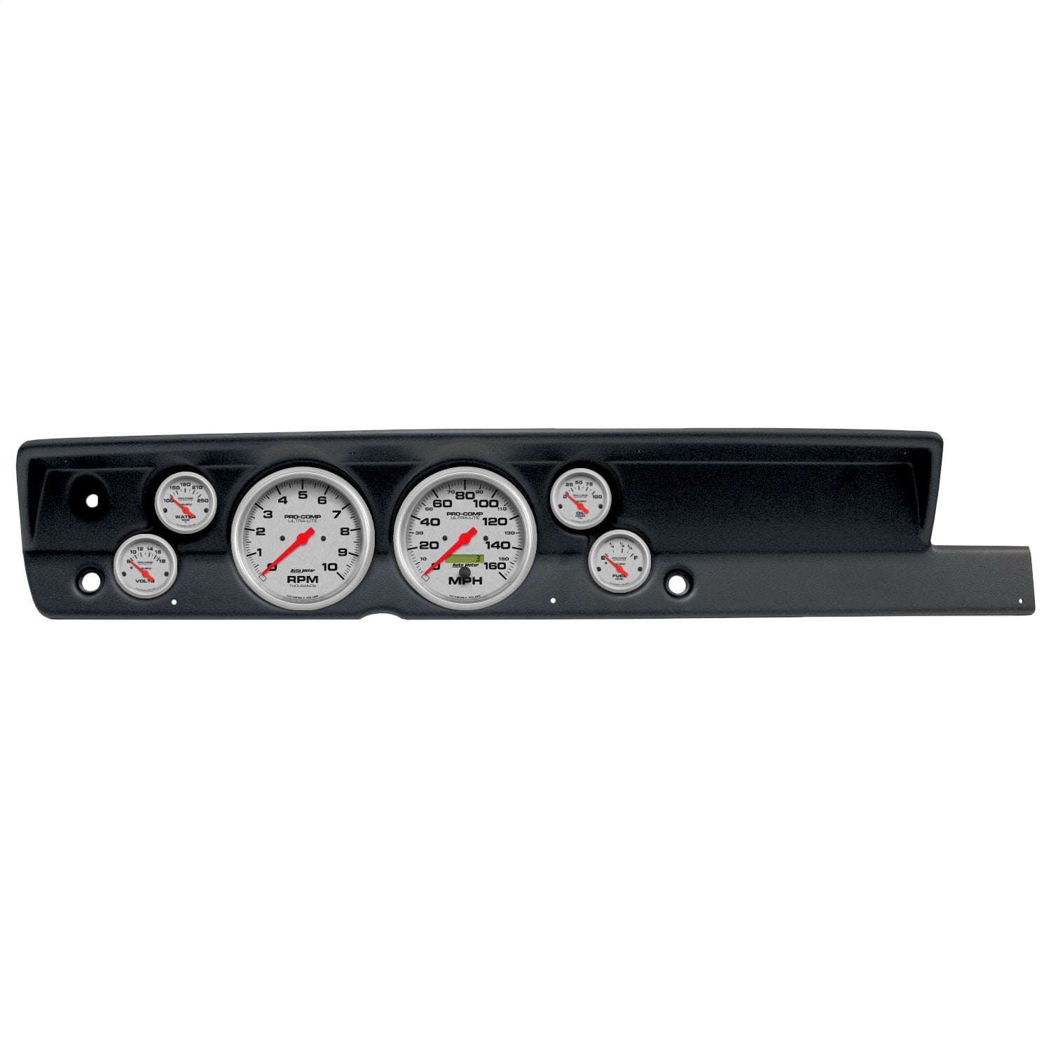 6 GAUGE DIRECT-FIT DASH KIT, PLYMOUTH CUDA 67-69, ULTRA-LITE
