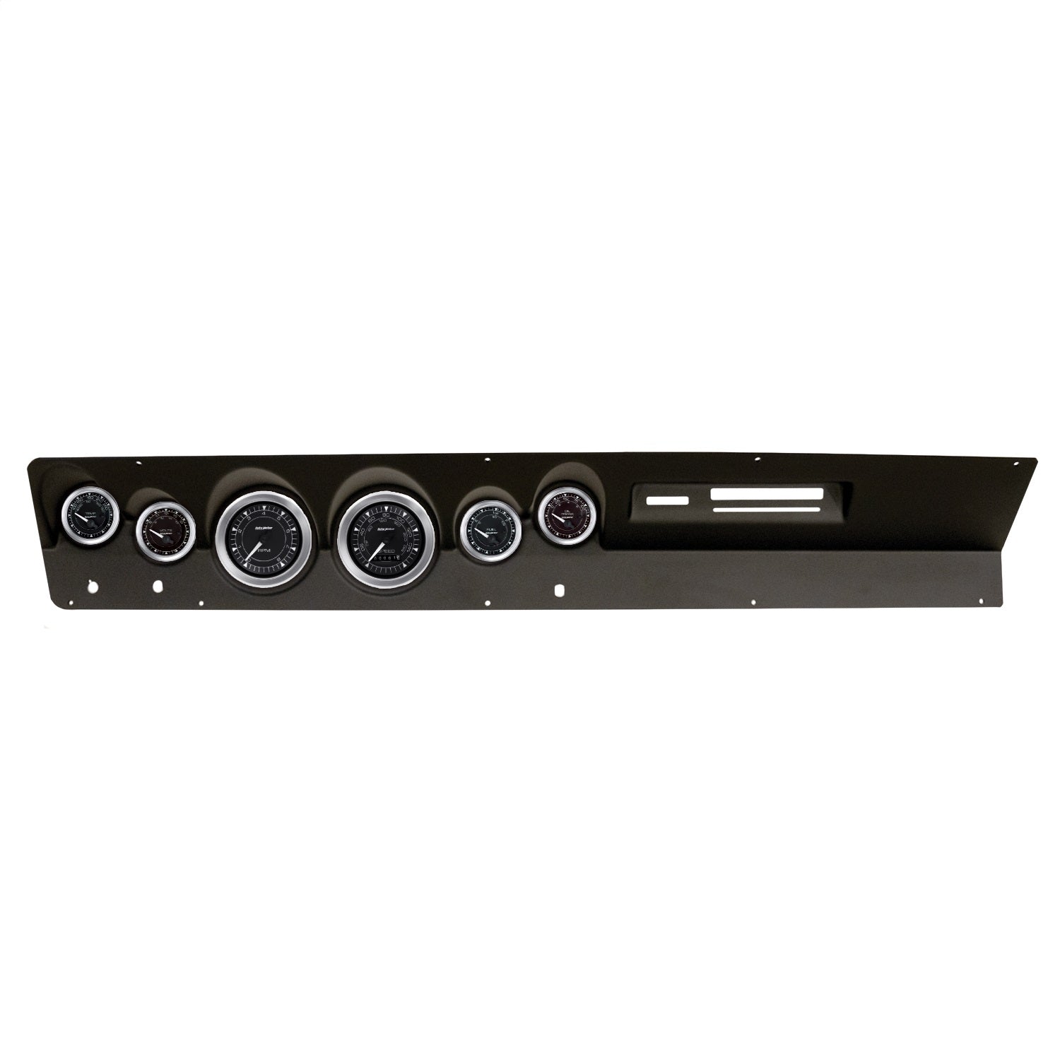 6 GAUGE DIRECT-FIT DASH KIT, DODGE DART 67-69, CHRONO