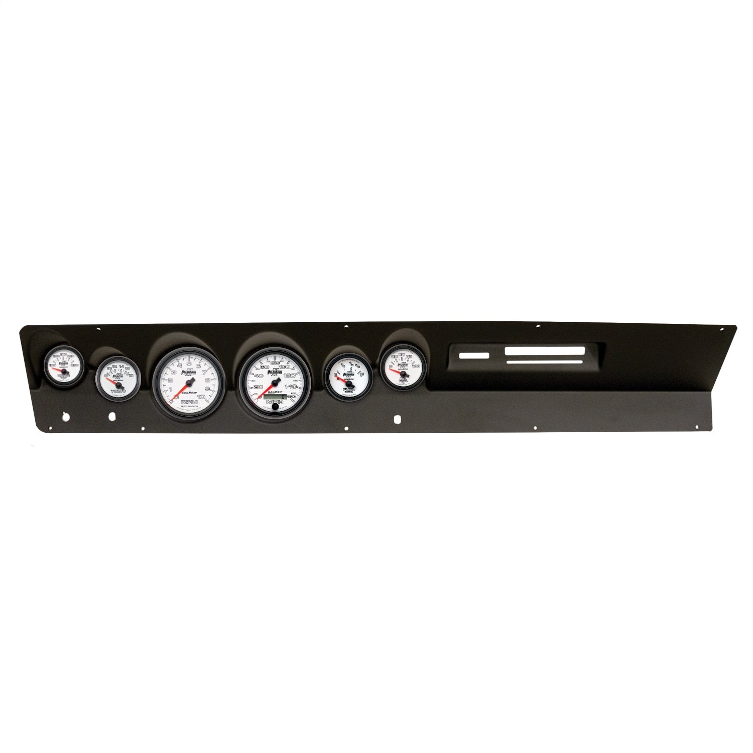 6 GAUGE DIRECT-FIT DASH KIT, DODGE DART 67-69, PHANTOM II