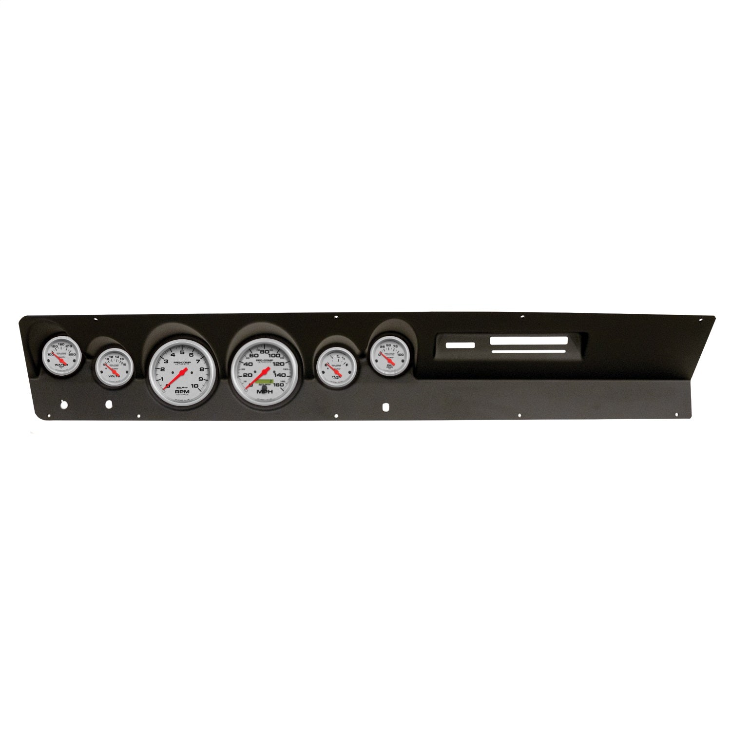 6 GAUGE DIRECT-FIT DASH KIT, DODGE DART 67-69, ULTRA-LITE