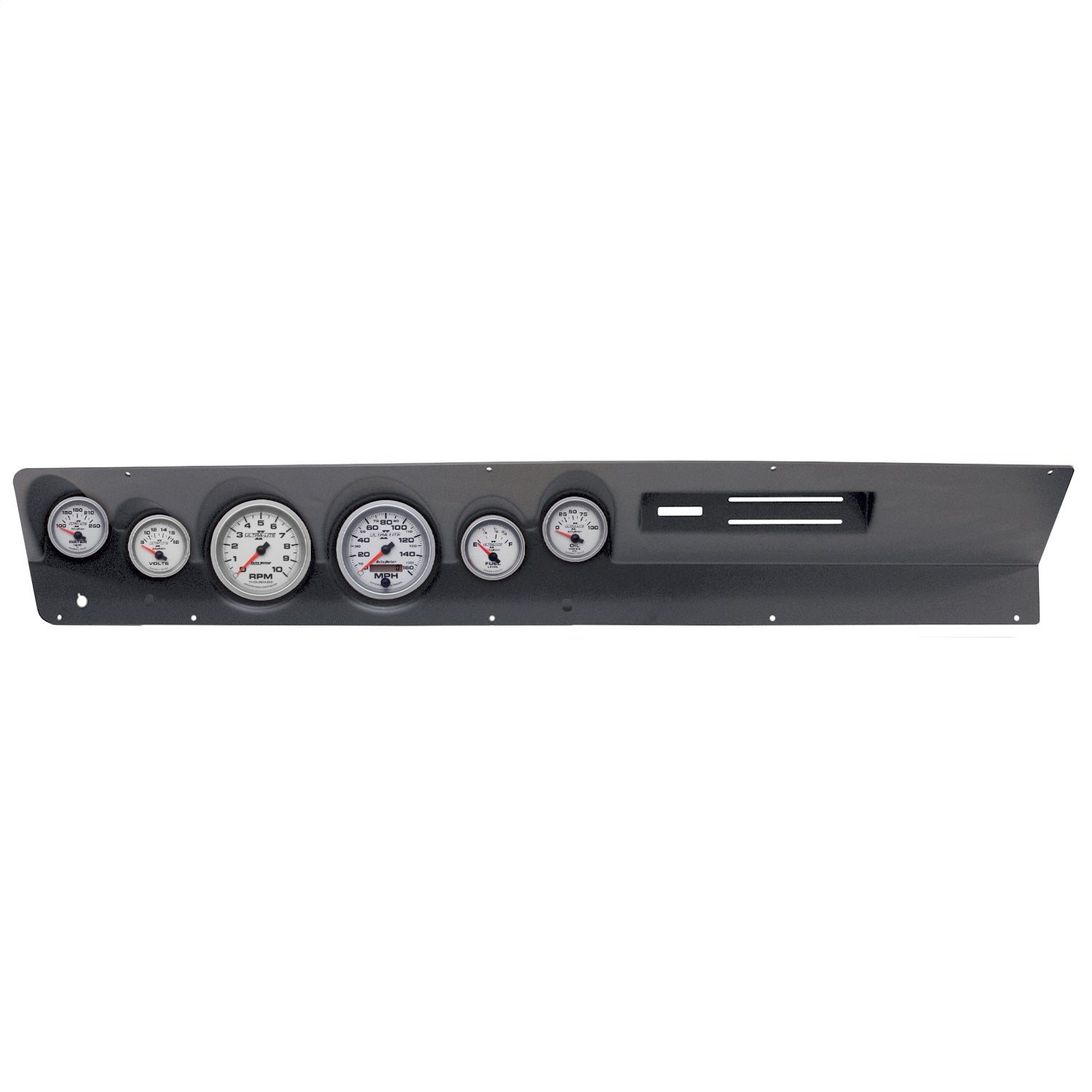 6 GAUGE DIRECT-FIT DASH KIT, DODGE DART 67-69, ULTRA-LITE II