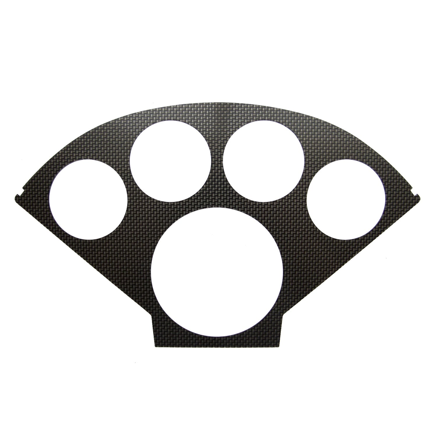 FACEPLATE FOR #2207, OPTIONAL, CARBON LOOK