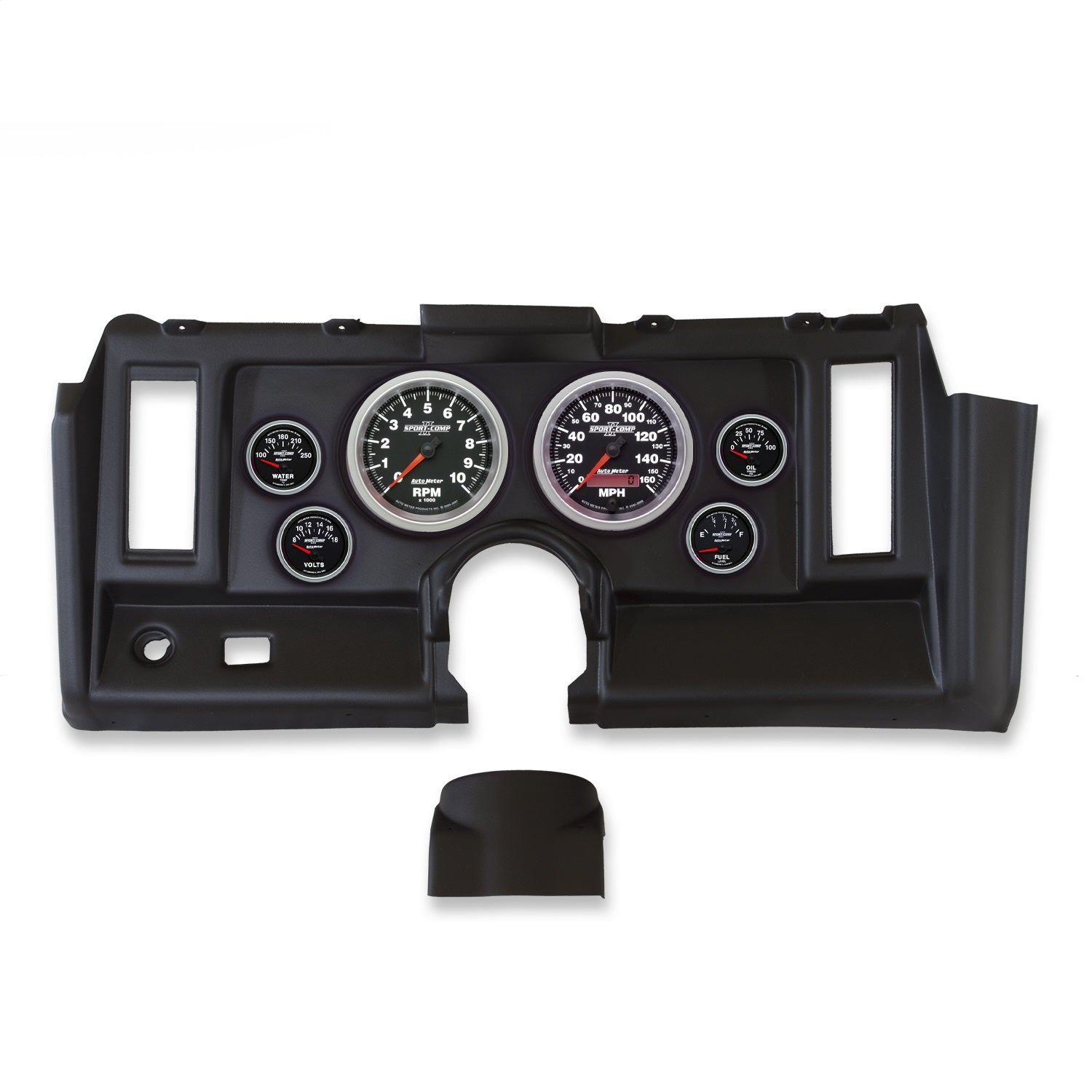 6 GAUGE DIRECT-FIT DASH KIT, CAMARO 69, SPORT-COMP II